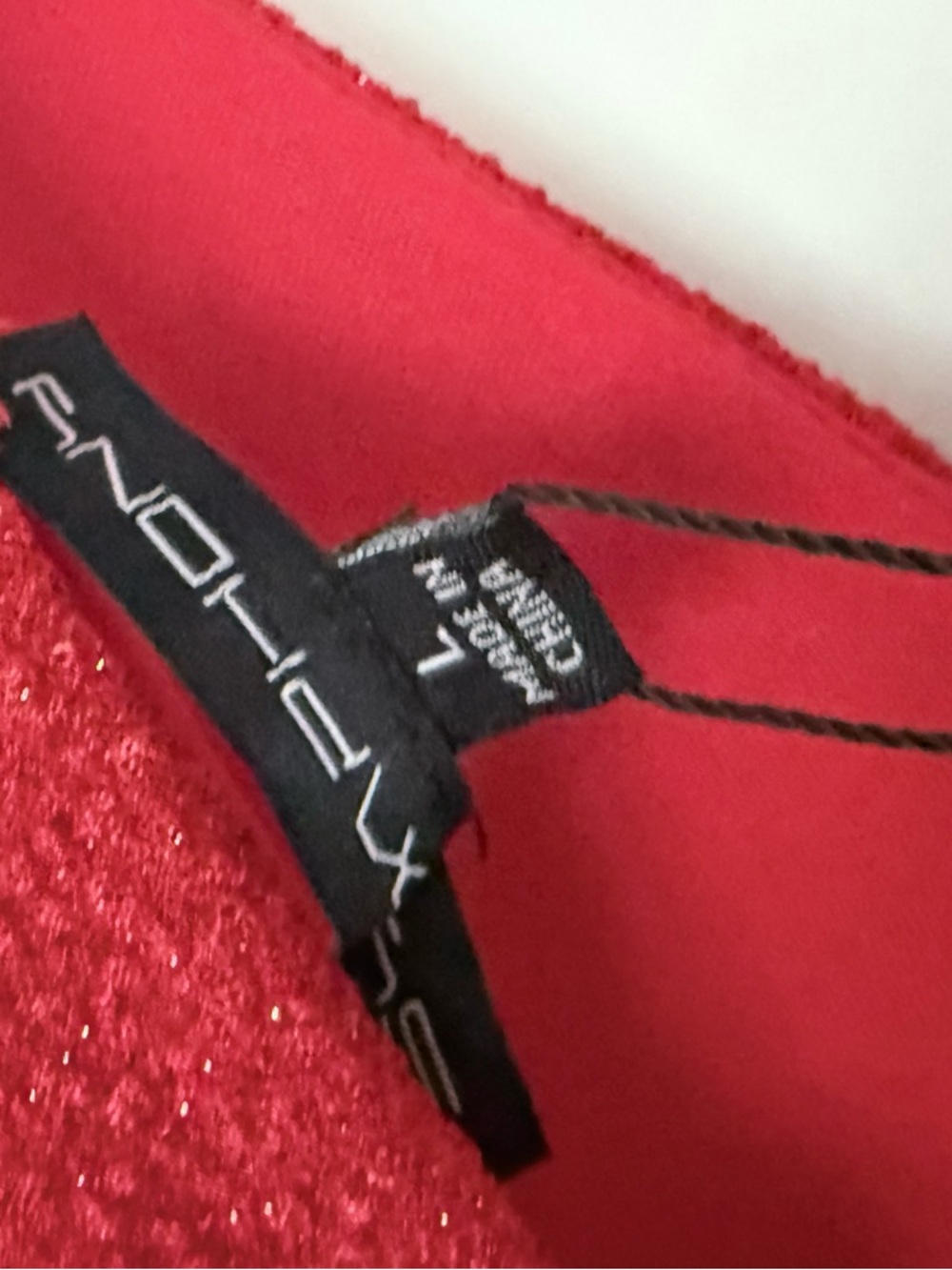 Red Sparkly Maxi Dress ✨ Elegant V-Neck Formal Gown NWT - Picture 9 of 13